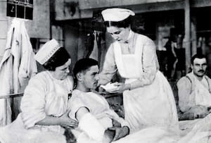 Hat off to the hard working nurses